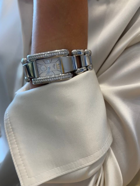 Montre Chopard "La Strada" en acier sur acier