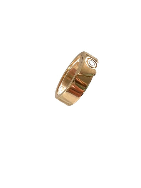 Cartier, Love Ring Yellow Gold with a Diamond