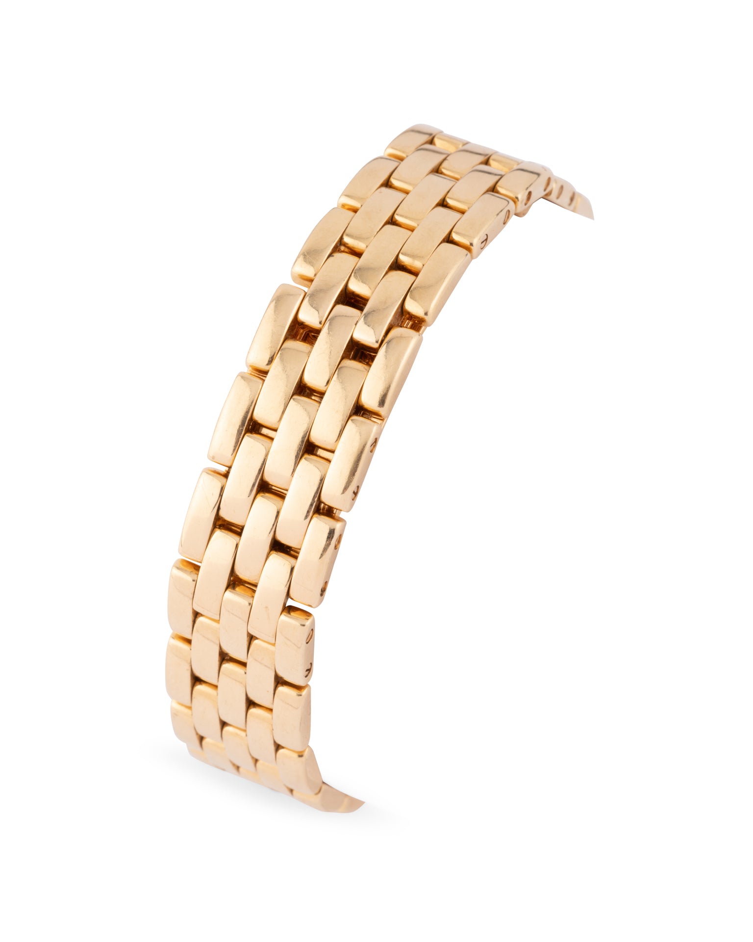 Cartier, Vintage Panthère Watch in Yellow Gold and Diamonds