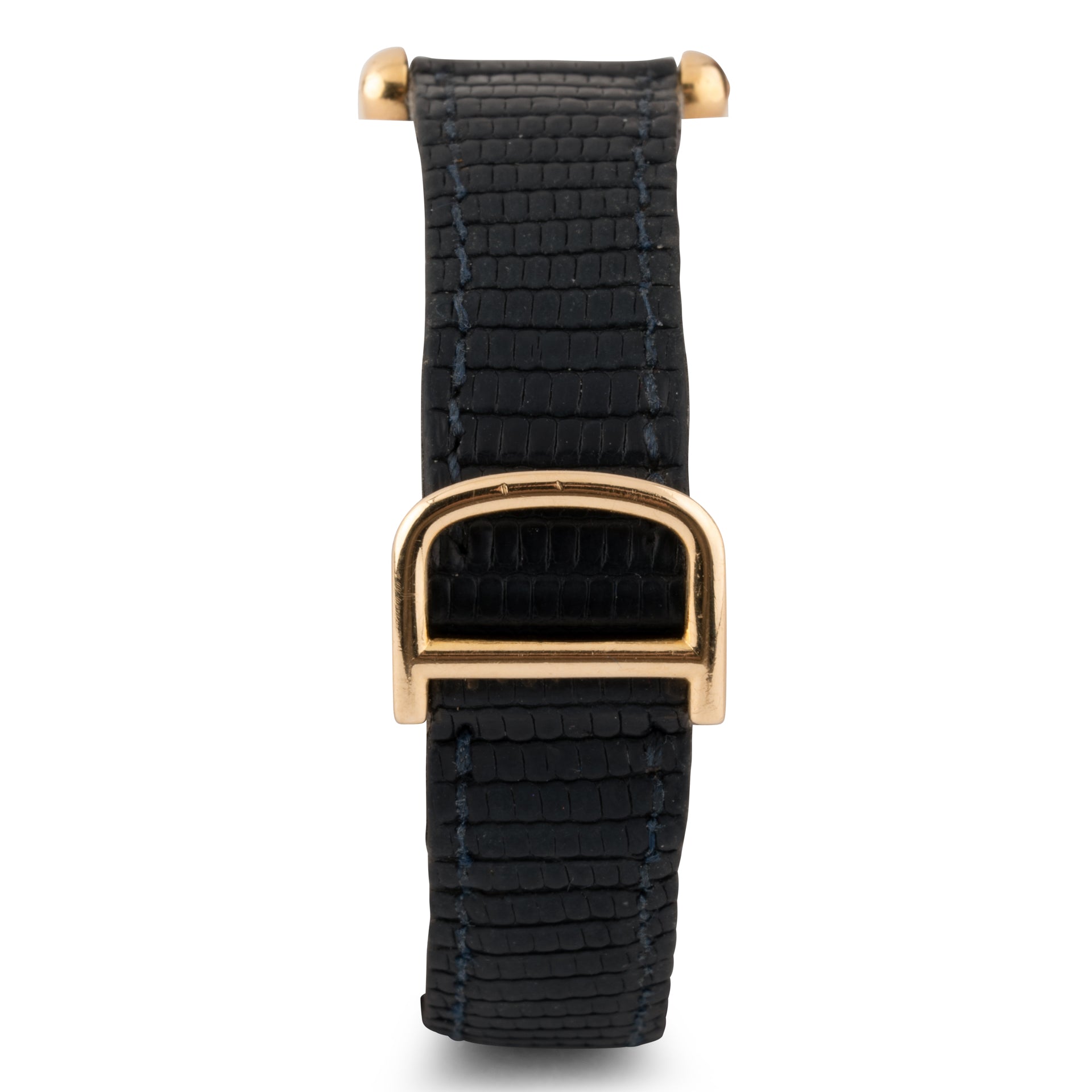 Cartier, Tank Watch Yellow Gold on Leather
