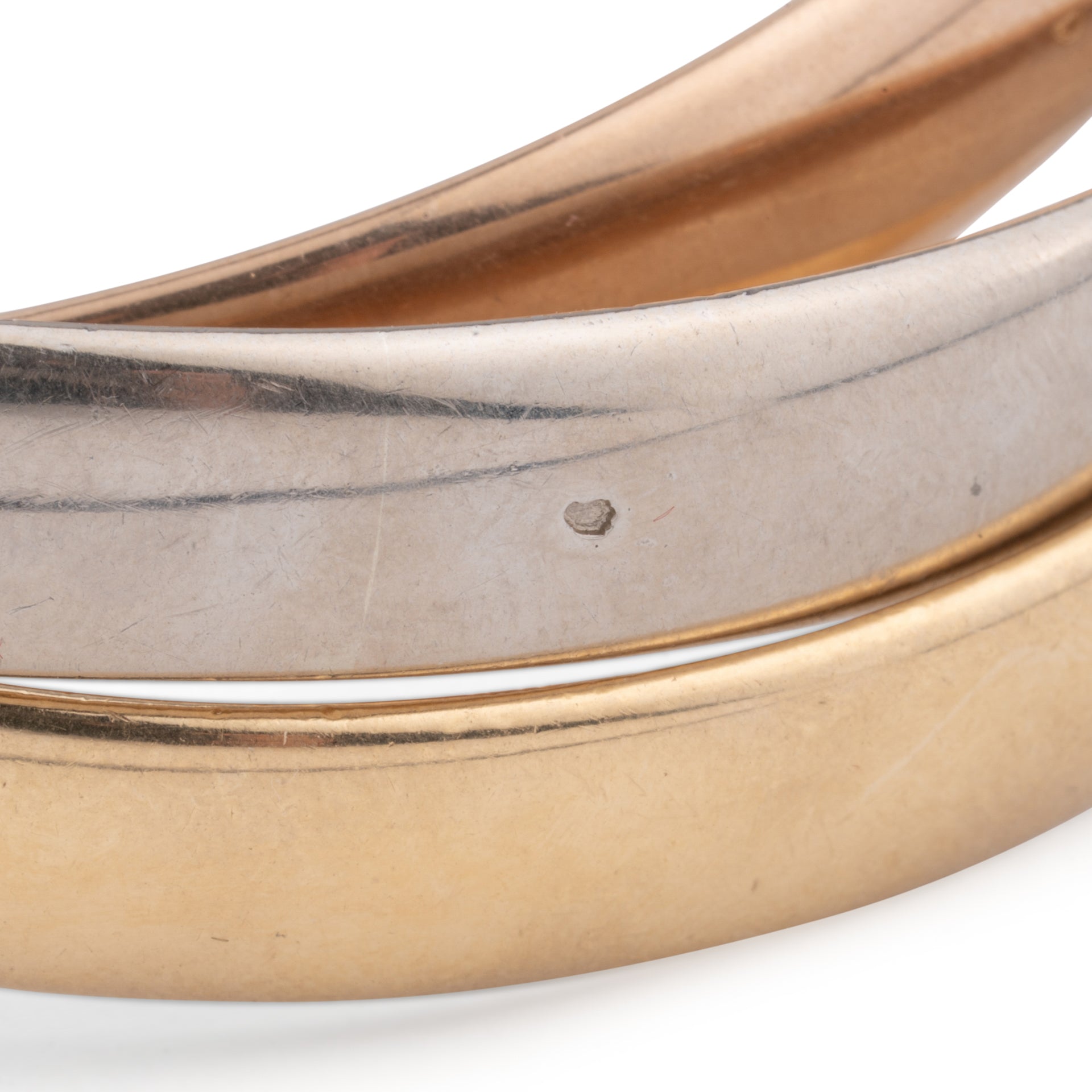 Cartier, Trinity, large model bracelet, three golds