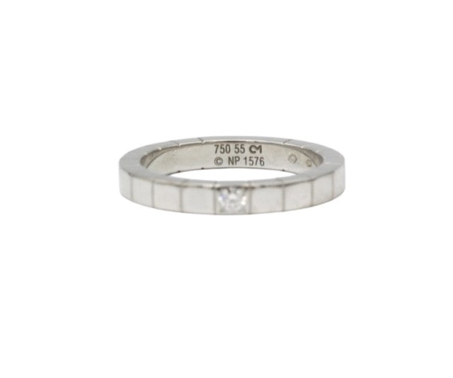 Cartier "lanyard" ring in white gold and diamond