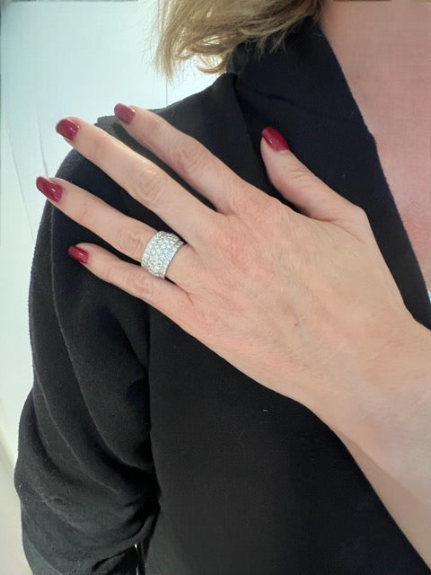 Cartier, "Nigeria" Diamond Paved Band Ring
