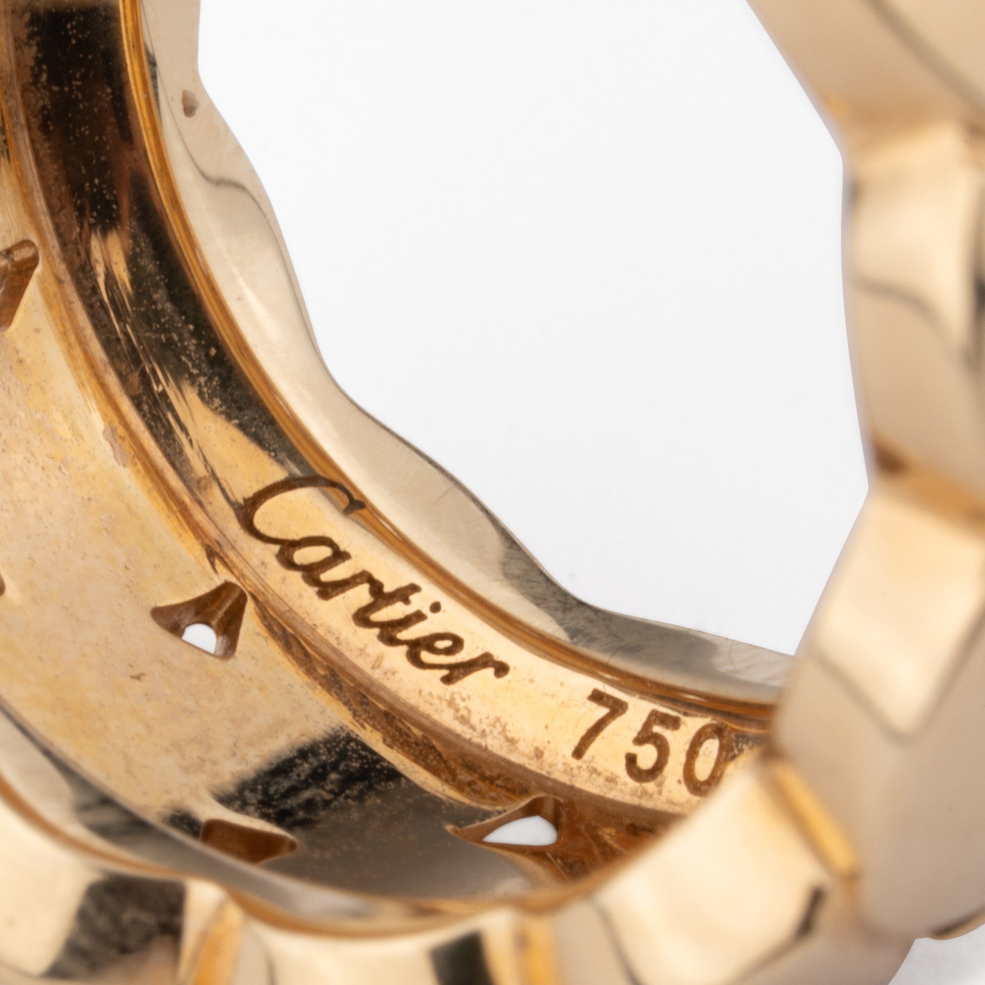 Cartier, "Dona" ring in yellow gold in its Cartier case