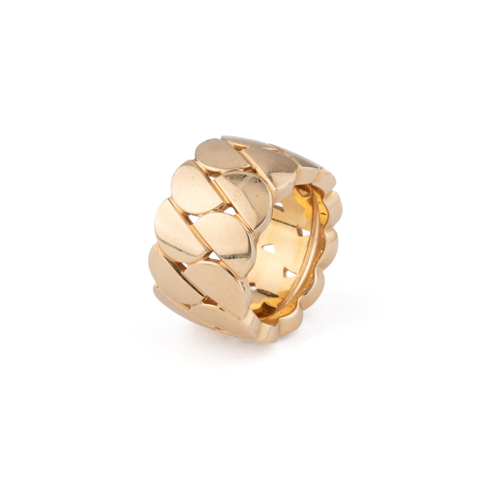 Cartier, "Dona" ring in yellow gold in its Cartier case