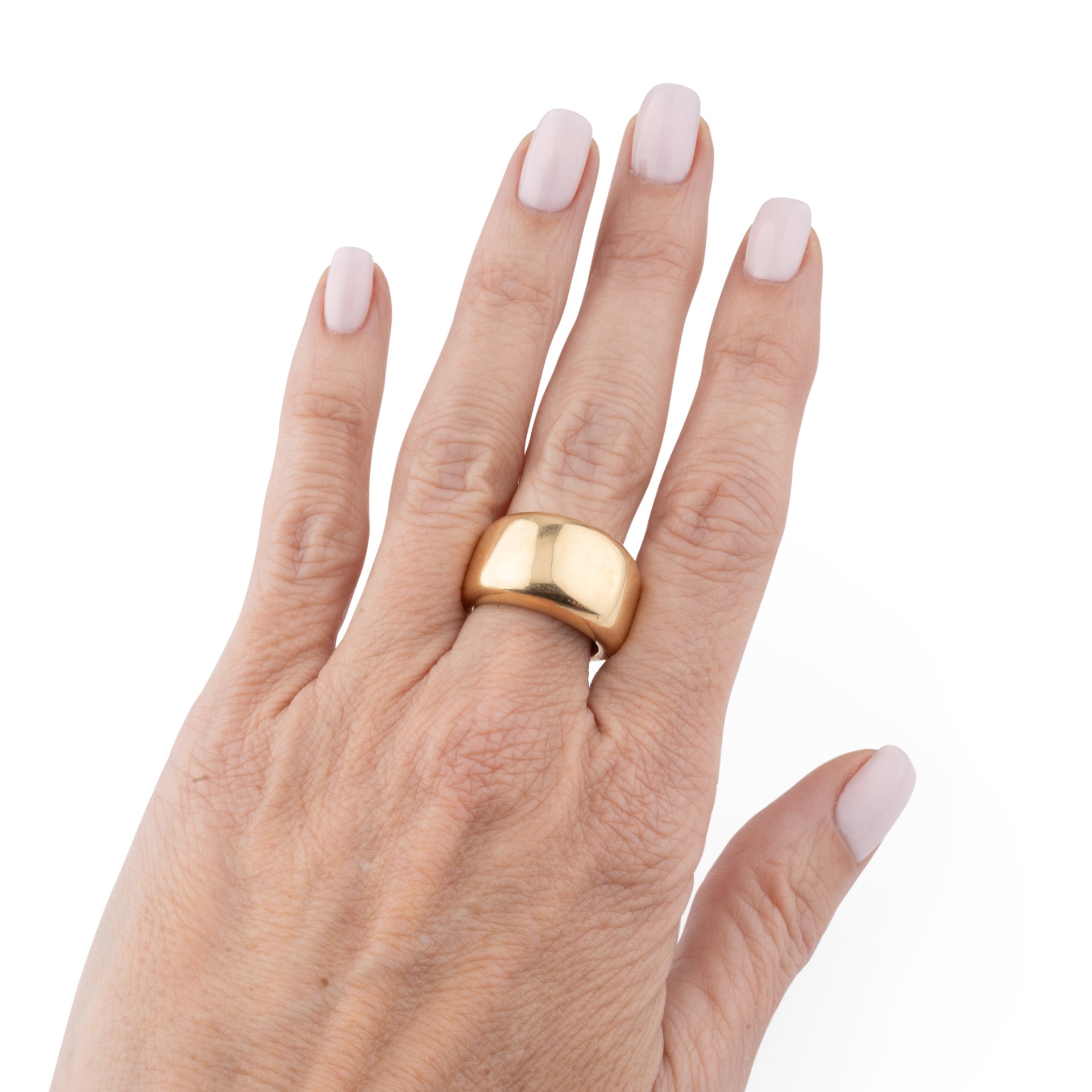 Cartier, 18K Yellow Gold Bangle Ring