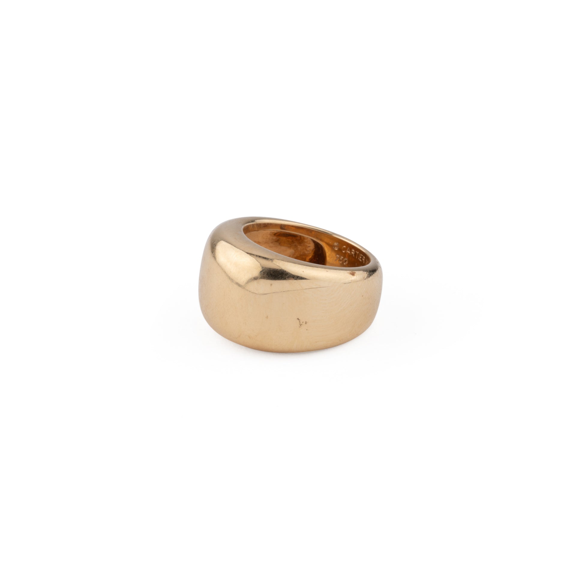 Cartier, 18K Yellow Gold Bangle Ring