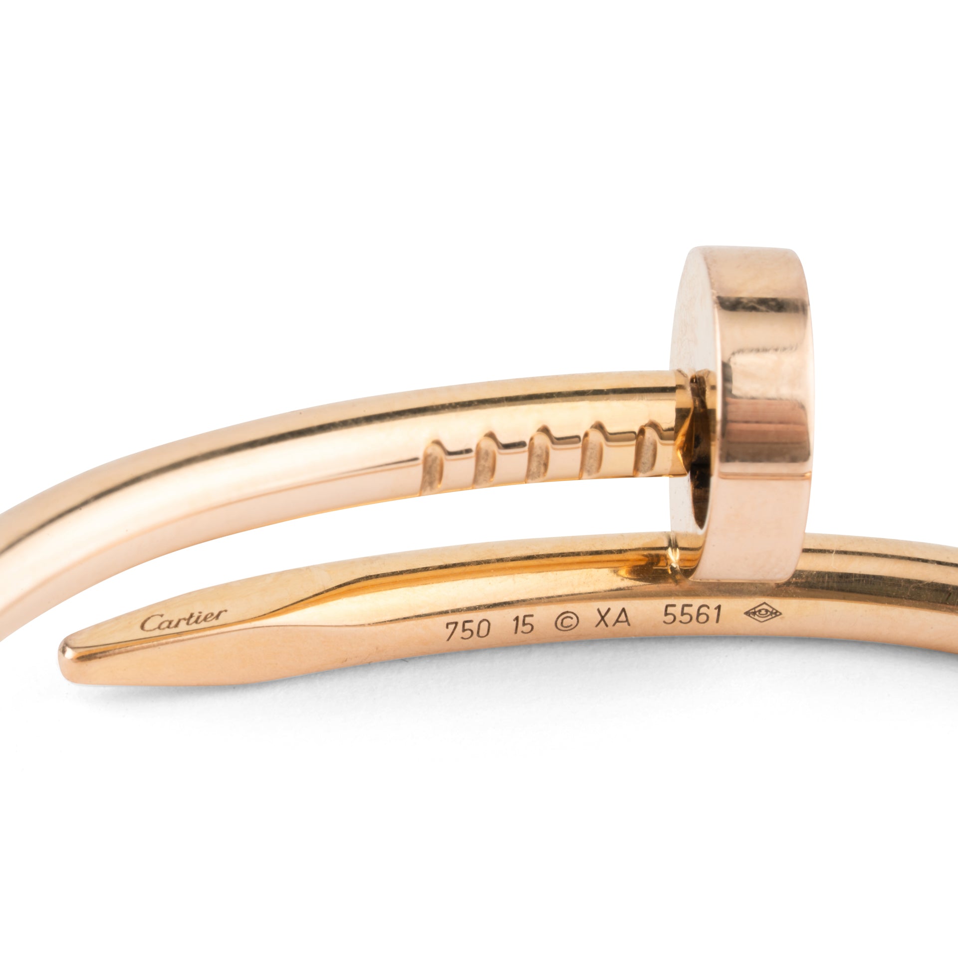 Cartier, "Juste un Clou" bracelet, pink gold