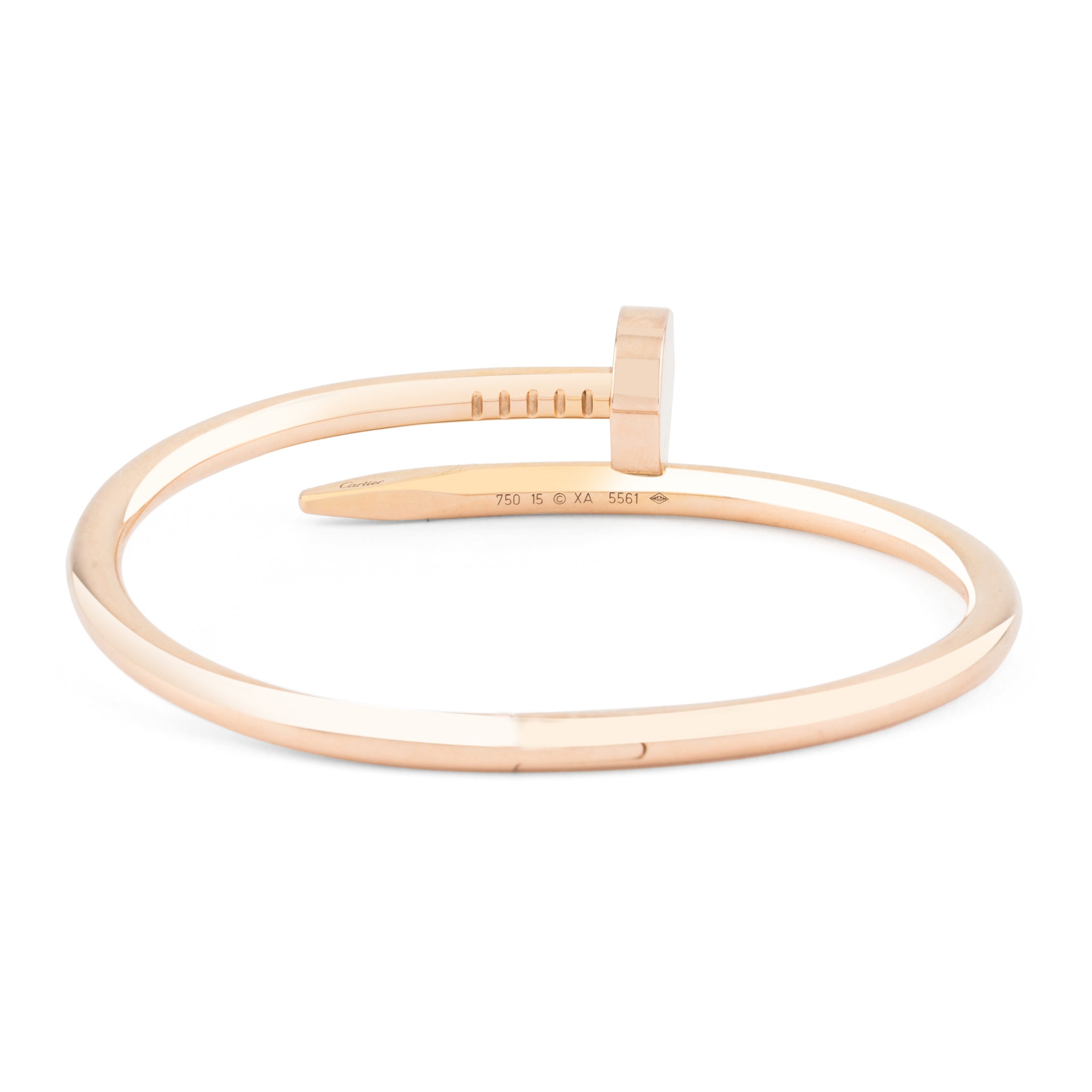 Cartier, "Juste un Clou" bracelet, pink gold