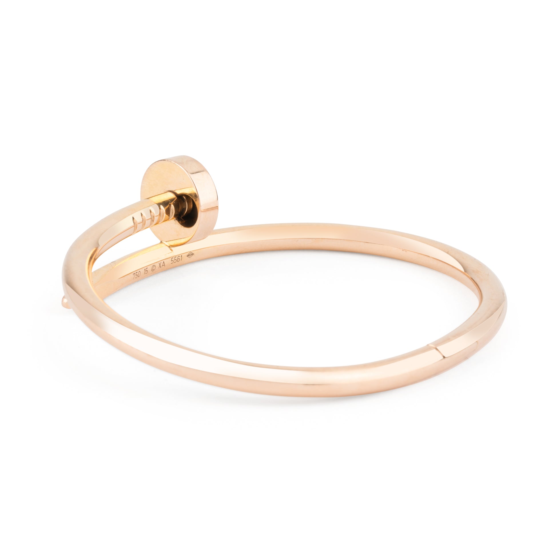 Cartier, "Juste un Clou" bracelet, pink gold
