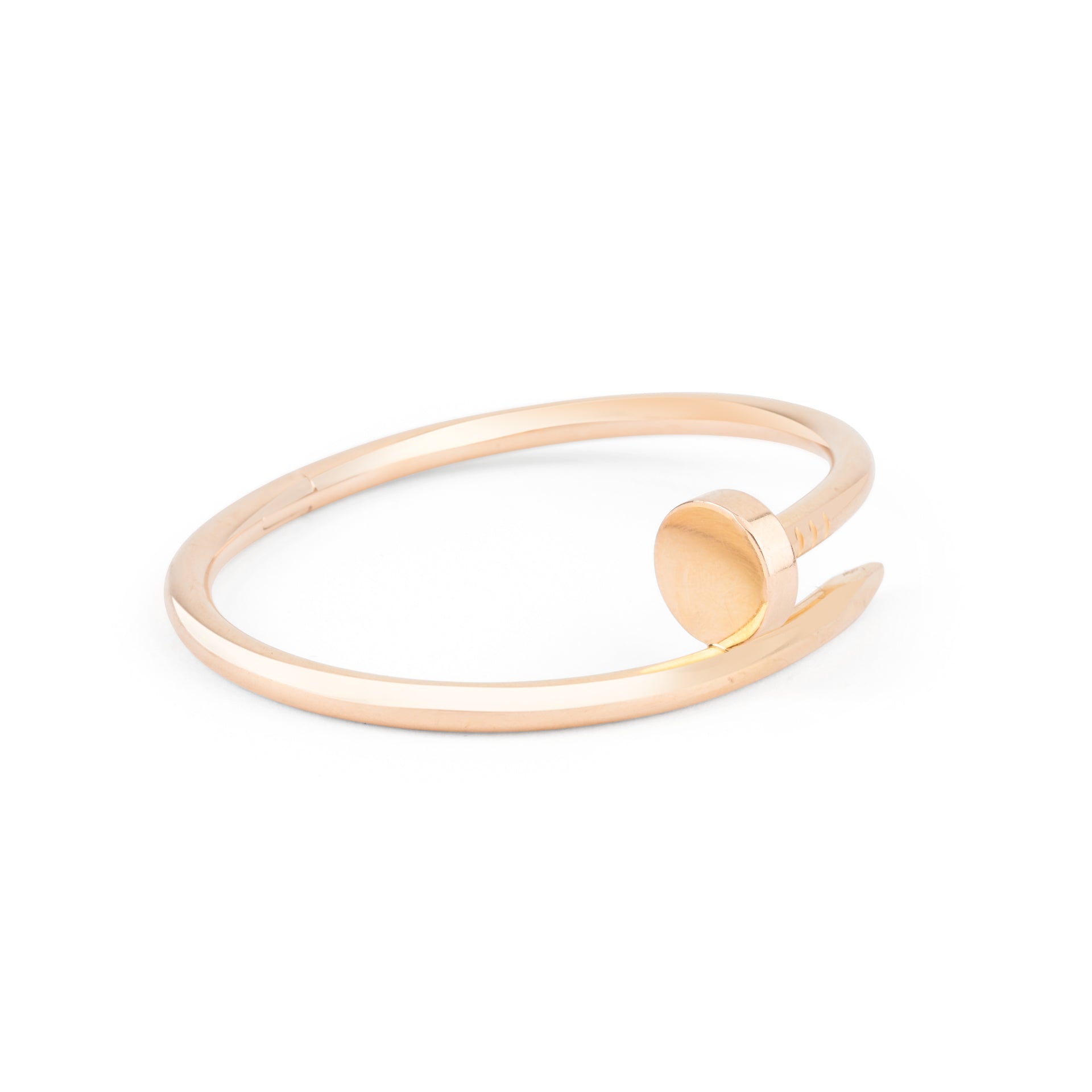 Cartier, "Juste un Clou" bracelet, pink gold