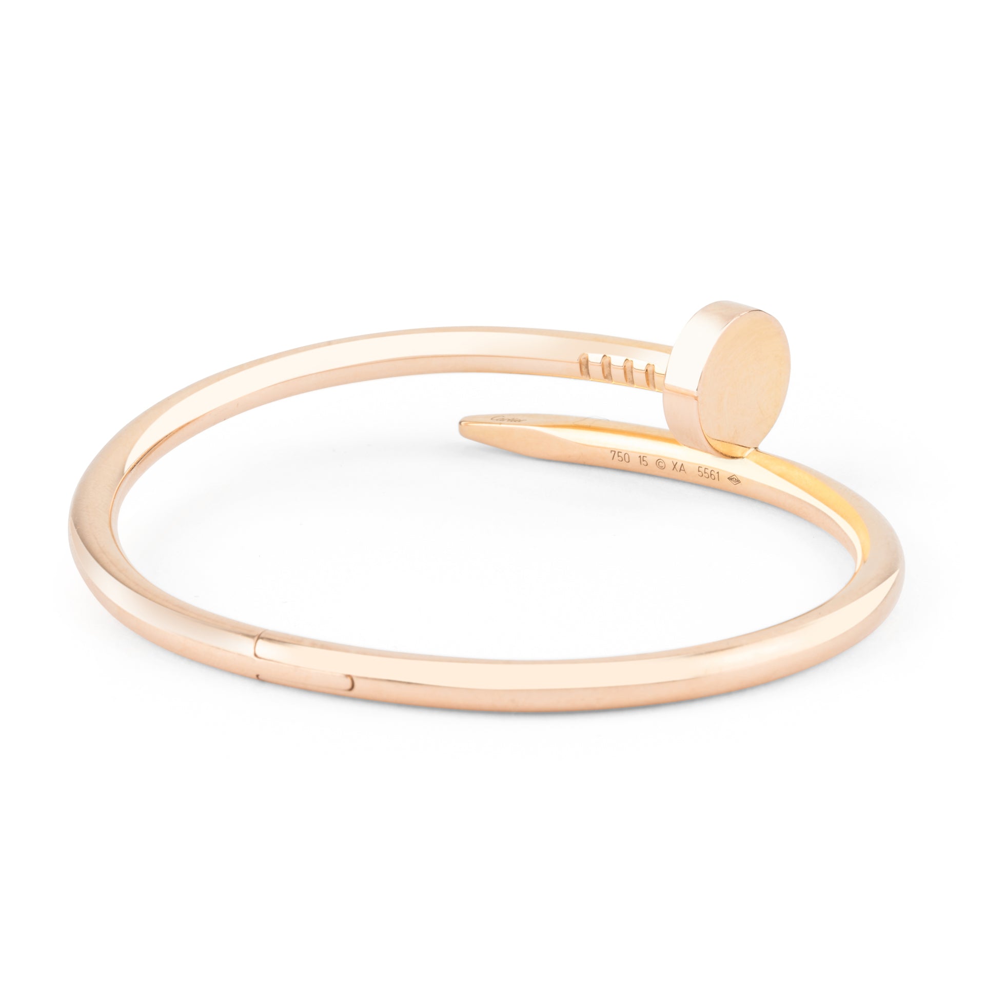 Cartier, "Juste un Clou" bracelet, pink gold