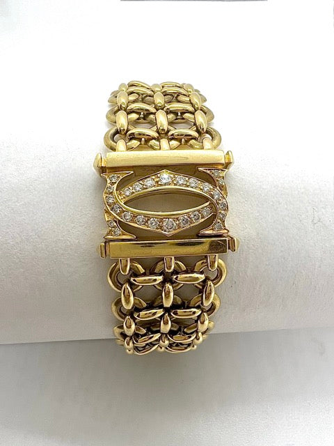 Cartier, Bracelet Penelope, Or jaune Diamants