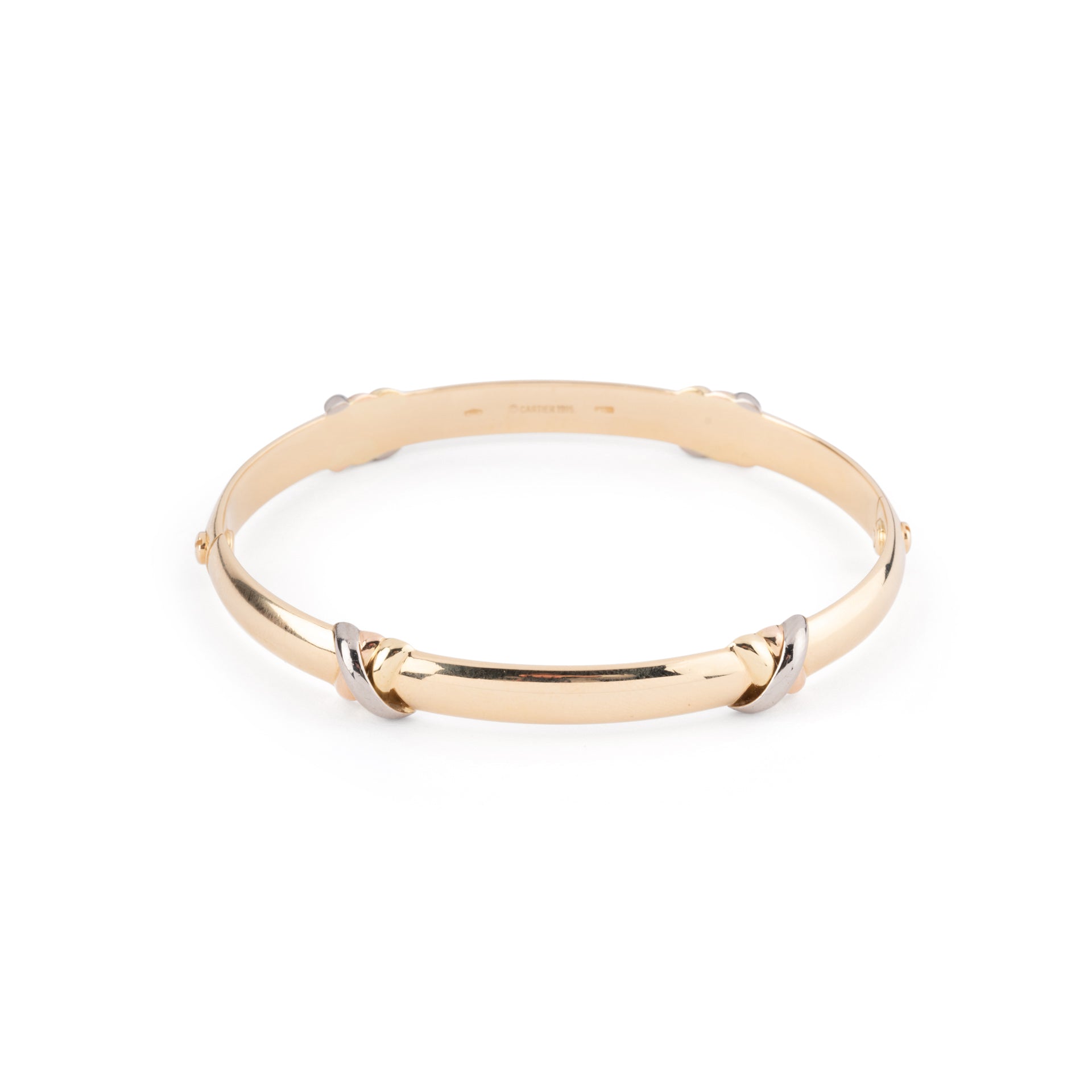 Cartier, Vintage Trinity Bangle Bracelet