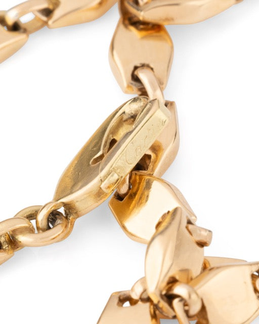 Cartier bracelet vintage en or jaune 18K