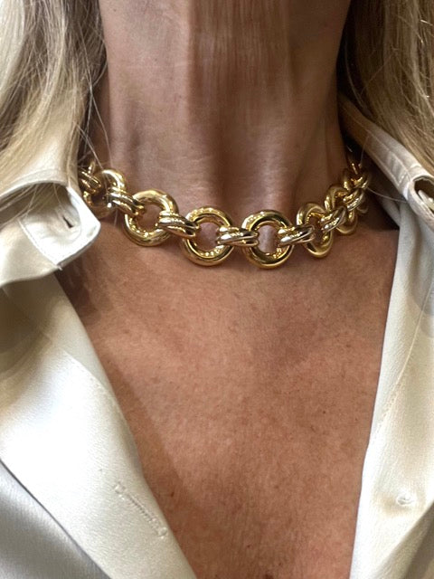 Cartier, Collier Trinity Vintage trois ors