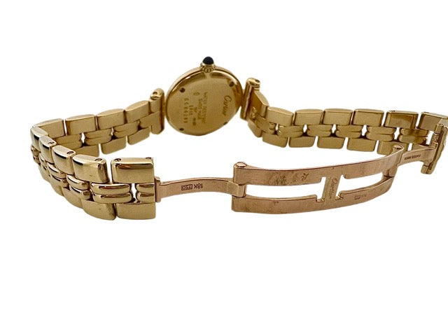 Cartier, Montre Colisée Or sur Or vintage