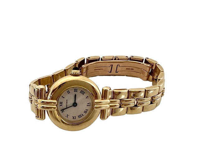 Cartier, Montre Colisée Or sur Or vintage