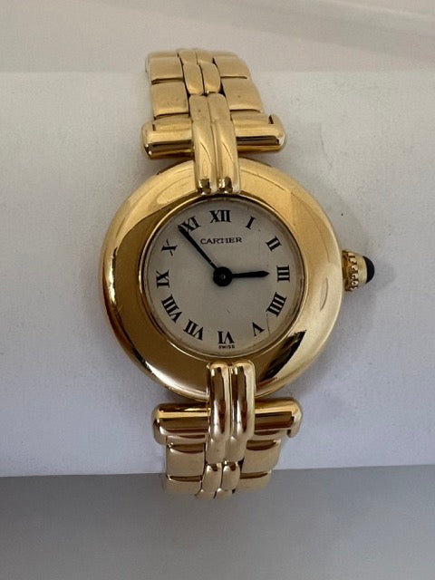 Cartier, Vintage Gold on Gold Coliseum Watch