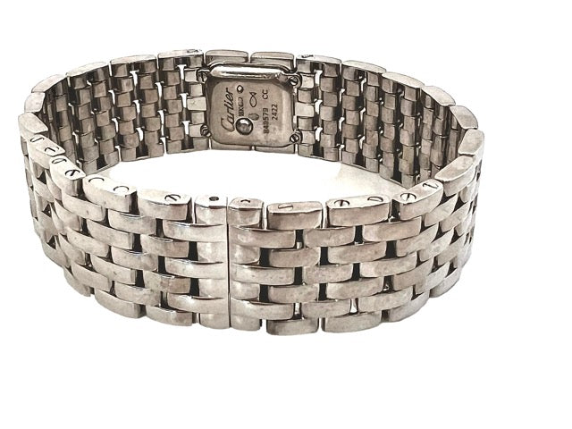 Cartier, Panther Ribbon Watch in White Gold and Diamonds