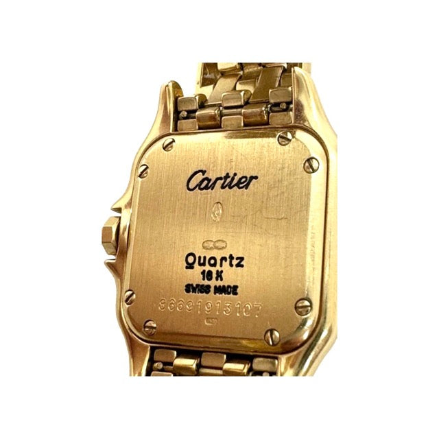 Cartier, Vintage Panther Watch in Gold and Diamonds