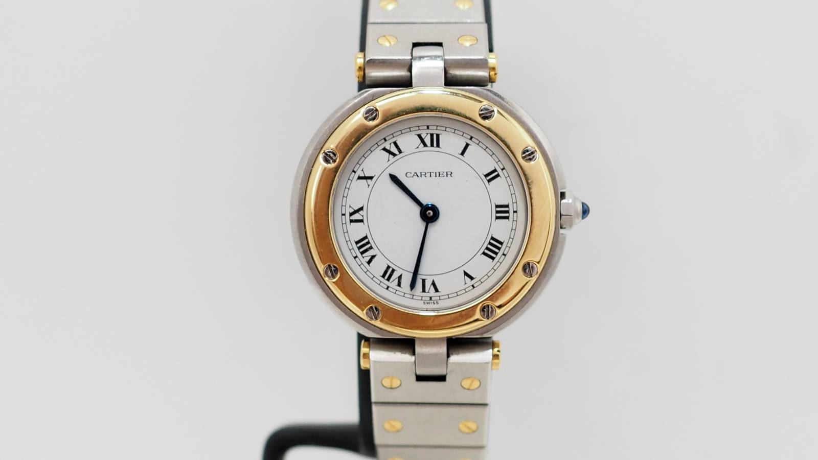 Cartier, Montre Santos Vendome Or et Acier