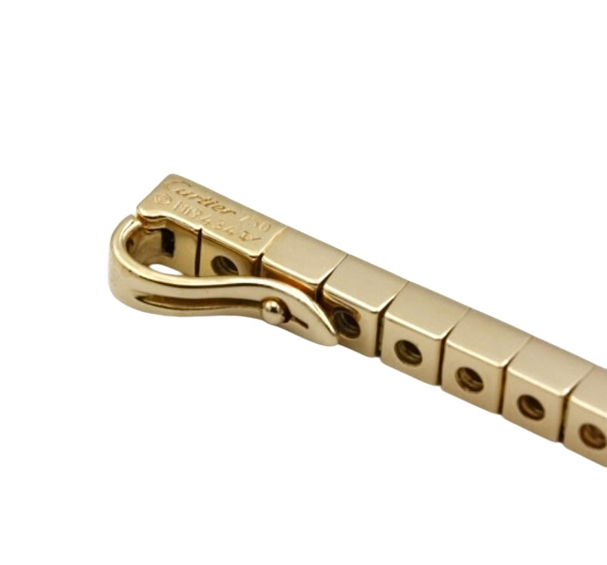 Cartier, pendentif collection "Lanières", en or jaune et diamants