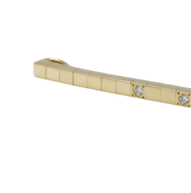 Cartier, "Lanières" collection pendant, in yellow gold and diamonds