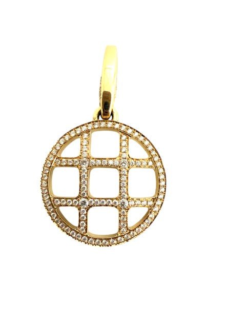 Cartier pendentif "Pasha" en or jaune 18K et diamants - Maison Eloe
