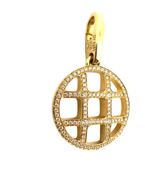 Cartier pendentif "Pasha" en or jaune 18K et diamants - Maison Eloe