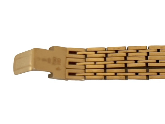 Cartier, Rare Tank Américaine "Lingot" Gold on Gold Watch