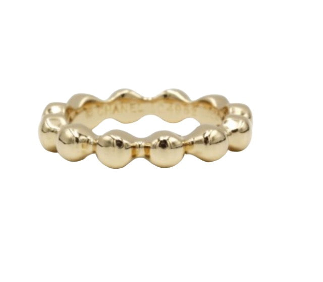 Chanel 18k yellow gold ring
