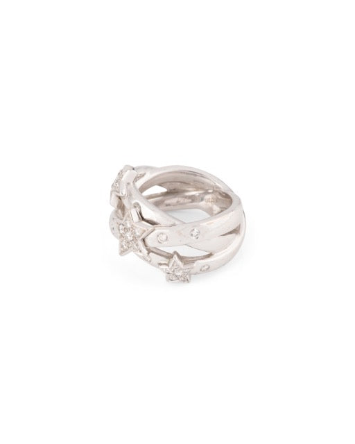 Chanel, "Comète" ring, in white gold and diamonds