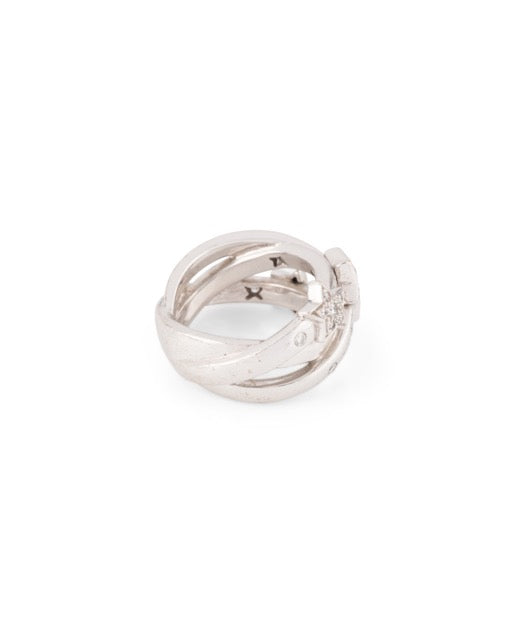 Chanel, "Comète" ring, in white gold and diamonds