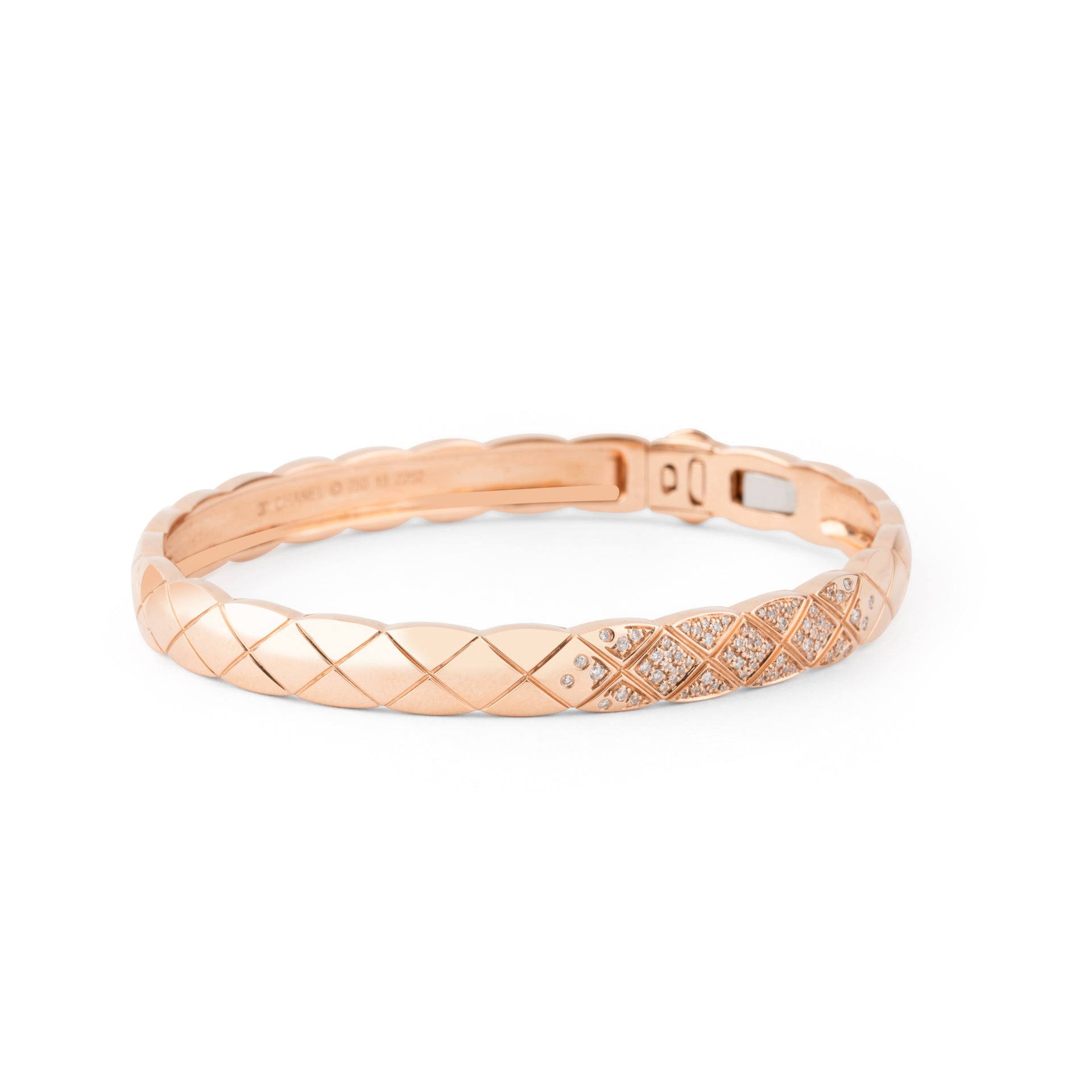 Chanel, Coco Crush Bracelet Rose gold, Diamonds