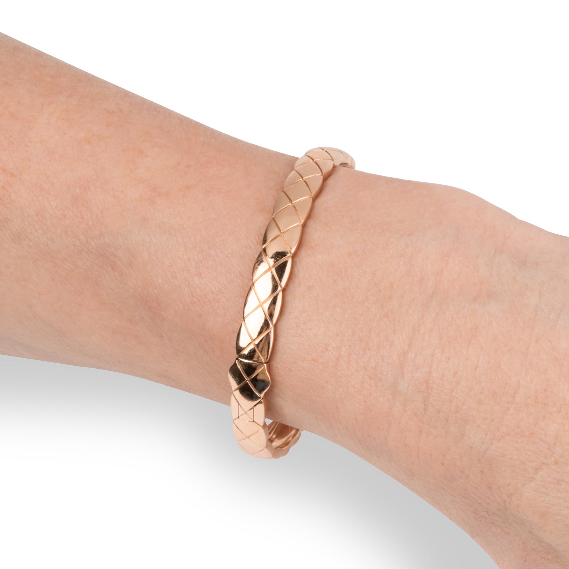 Chanel, Coco Crush Bracelet Rose gold, Diamonds