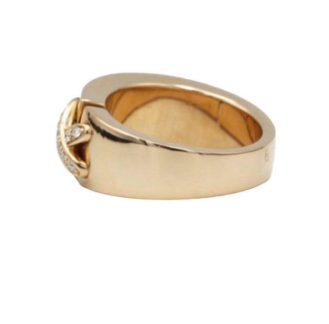 Chaumet, "Liens Croisés" collection, pink gold and diamonds