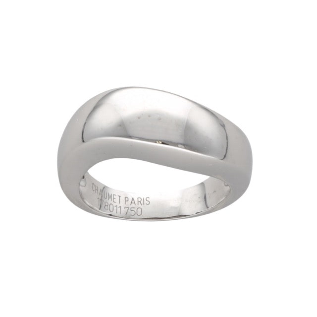 Chaumet, bague "Valse" en or gris 18 K, vintage
