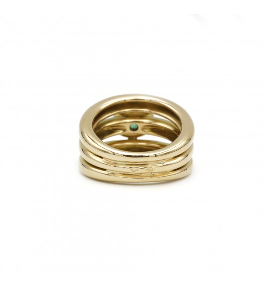 Chaumet, Yellow Gold and Emerald Ring