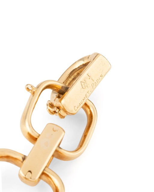 Chaumet, bracelet vintage en or jaune 18K