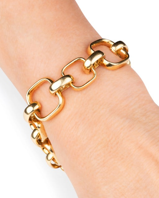 Chaumet, bracelet vintage en or jaune 18K