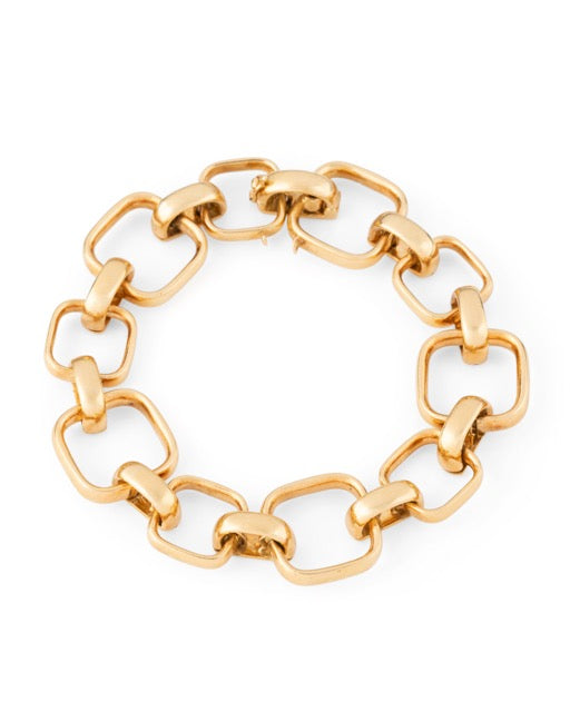 Chaumet, bracelet vintage en or jaune 18K