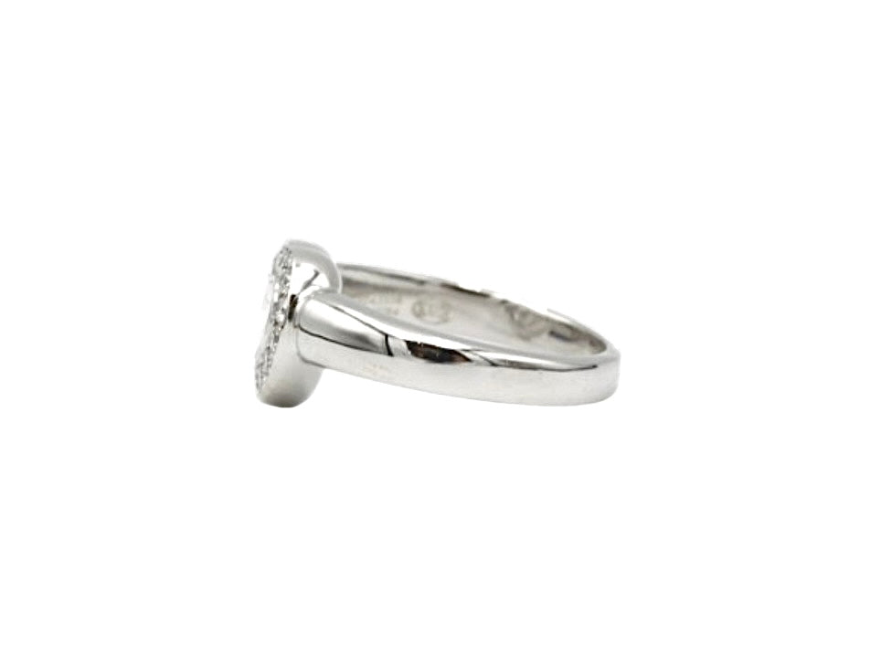 Chopard "Happy Diamonds" ring in white gold and diamonds