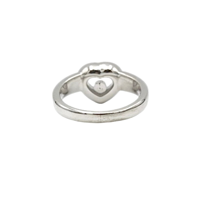 Chopard "Happy Diamonds" ring in white gold and diamonds