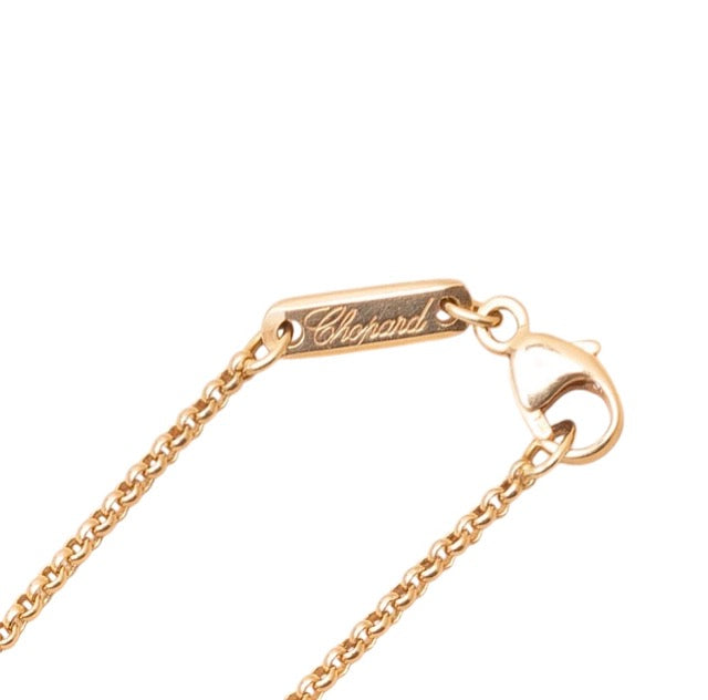 Chopard Vintage 18K yellow gold and diamond necklace