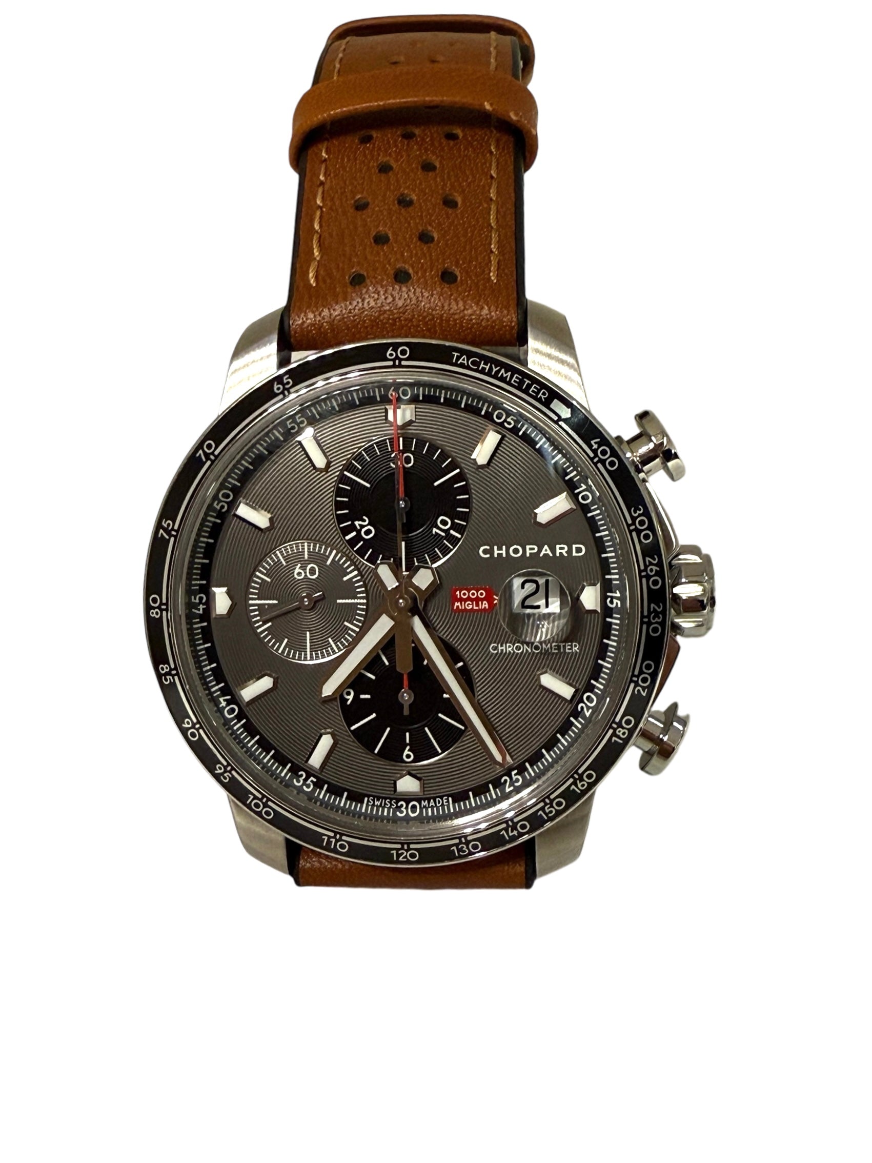 Chopard montre Chopard "Mille Miglia" acier Edition limitée full set