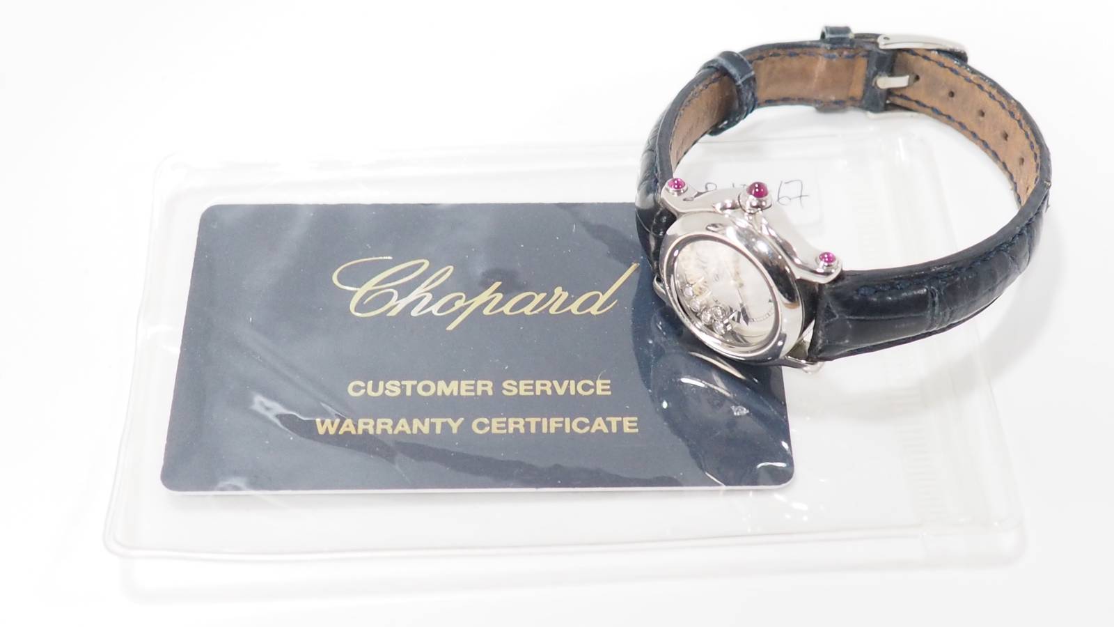 Chopard, Montre Happy Sport Mini Diamants mobiles Acier