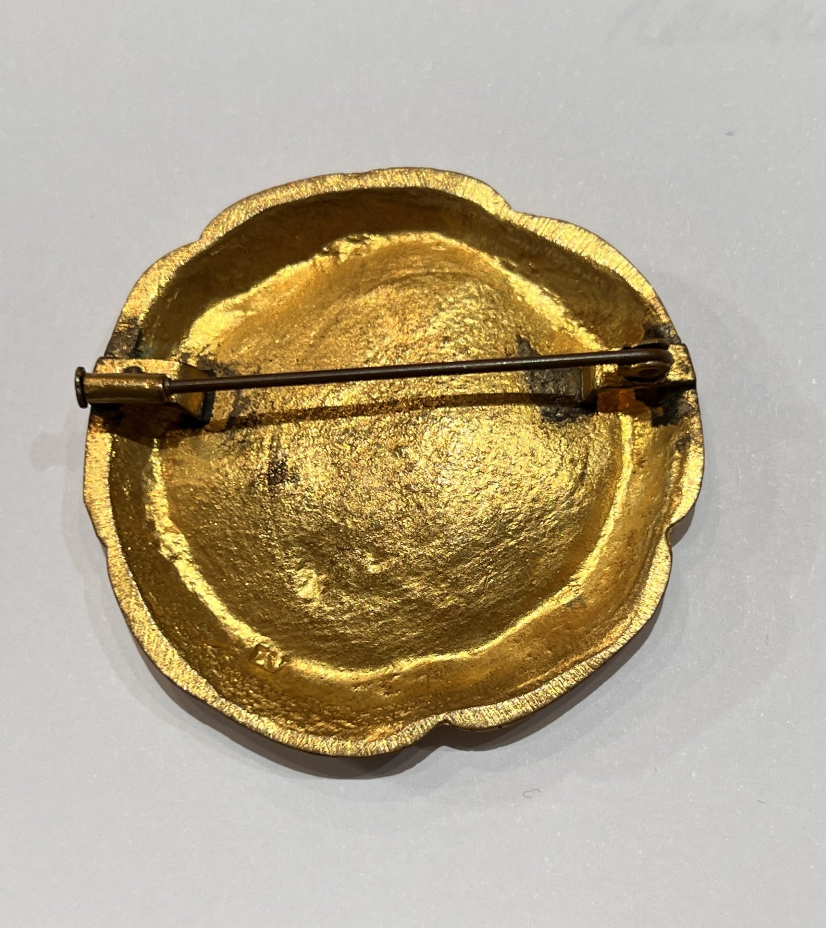 Broche Line Vautrin "L'écuyère" signée LV
