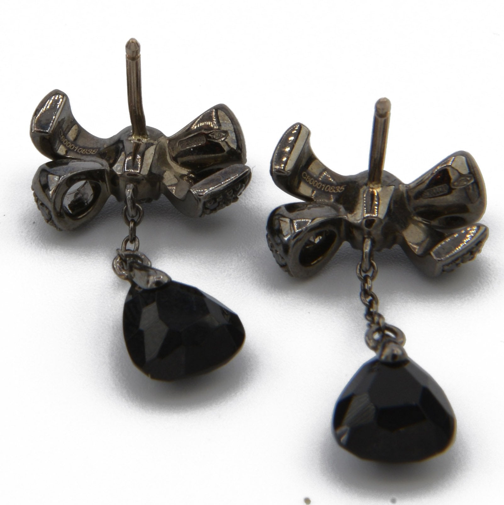 Pomellato, "forever" knot earrings