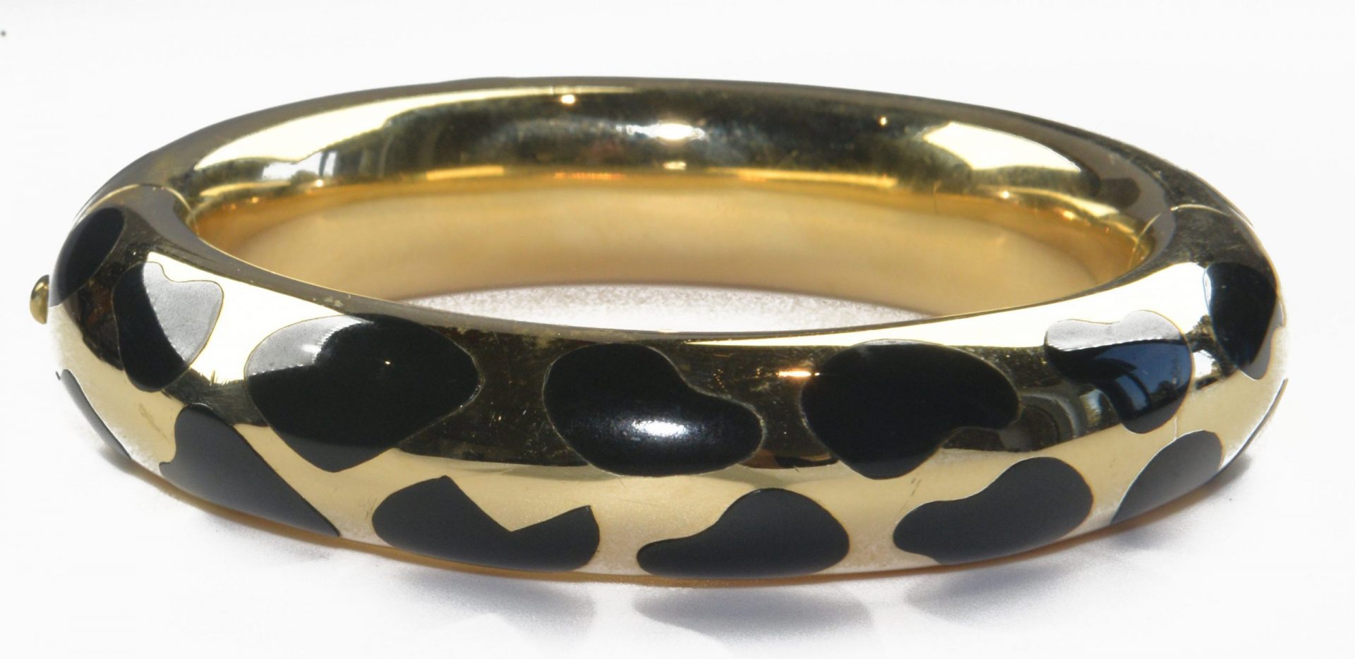 Tiffany & Co, bracelet or jaune et jade noir Angela Cummings